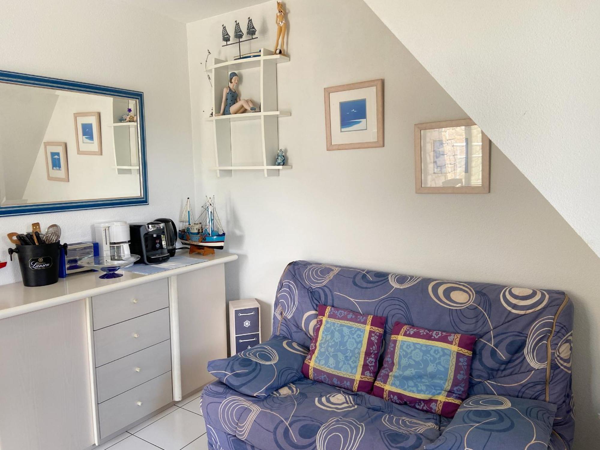 Gaelle - Studio Balcon, Proche Ty Bihan - Ud68 Carnac Habitación foto